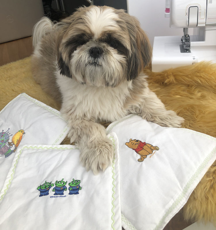 Ruby with her Brother M280D Sewing & Embroidery Machine