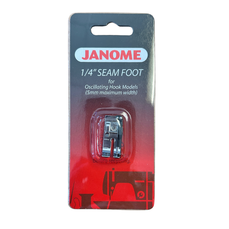 Load image into Gallery viewer, Janome 1/4" Seam Foot