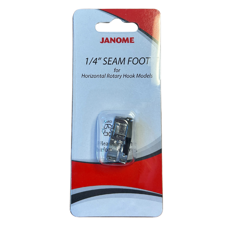 Load image into Gallery viewer, Janome 1/4" Seam Foot