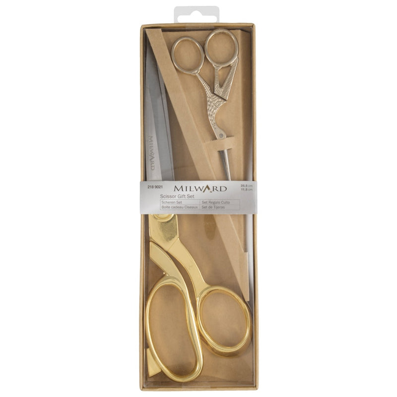 Load image into Gallery viewer, Milward - Scissor Gift Set - Dressmaking (25cm) and Embroidery (11.5cm)
