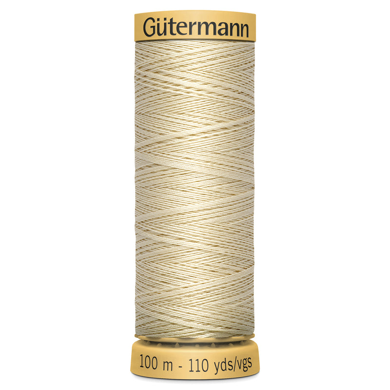 Load image into Gallery viewer, Gutermann 100% Natural Cotton - 100m Shade Cream 0519