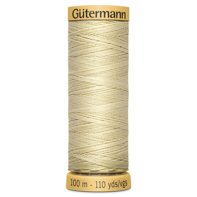 Load image into Gallery viewer, Gutermann 100% Natural Cotton - 100m Shade Cream 0828