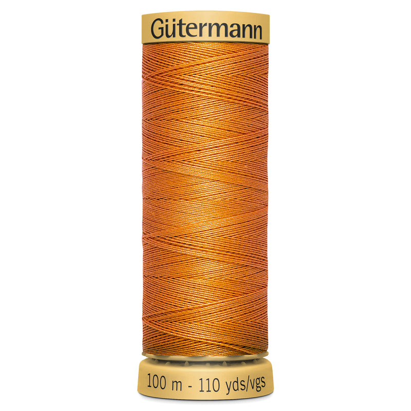 Load image into Gallery viewer, Gutermann 100% Natural Cotton - 100m Shade Orange 1576
