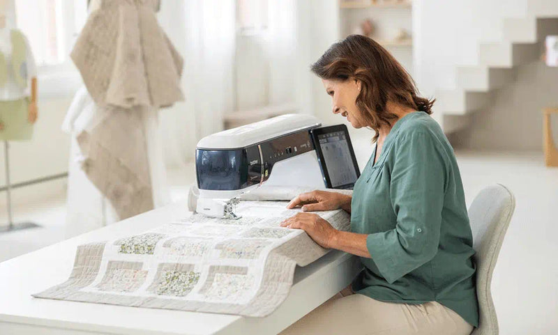Load image into Gallery viewer, Brother Aveneer EV1 sewing, quilting and embroidery machine Flagship Machine