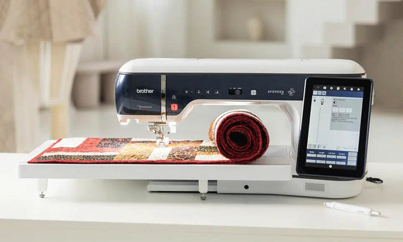 Load image into Gallery viewer, Brother Aveneer EV1 sewing, quilting and embroidery machine Flagship Machine
