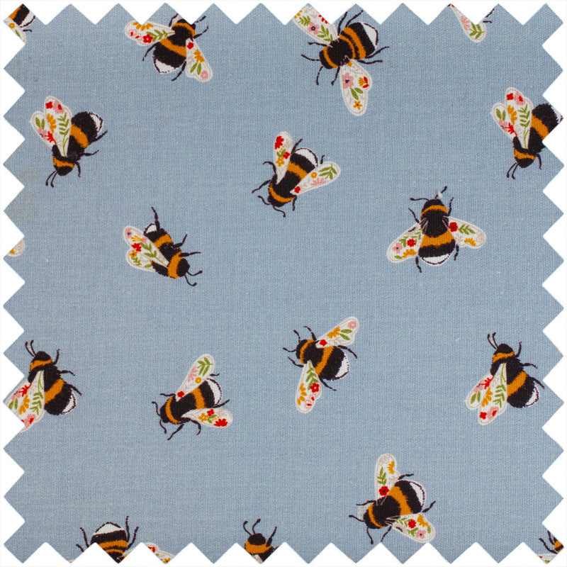 Load image into Gallery viewer, Sewing Machine Bag: Matt PVC: Blue Bee