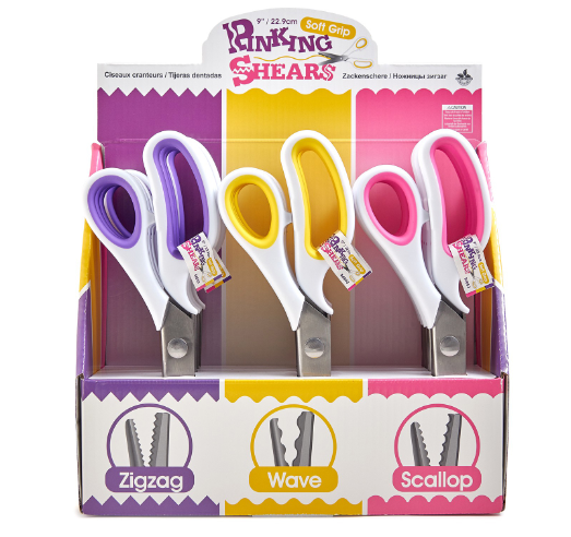 Load image into Gallery viewer, Sew Tasty Pinking Shears 23cm: Soft Grip