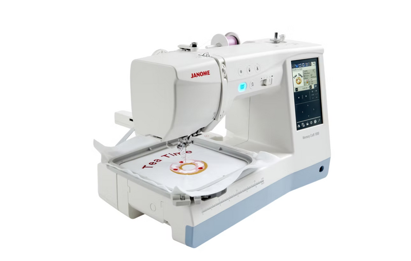 Load image into Gallery viewer, Janome MC1000 Sewing and Embroidery Machine