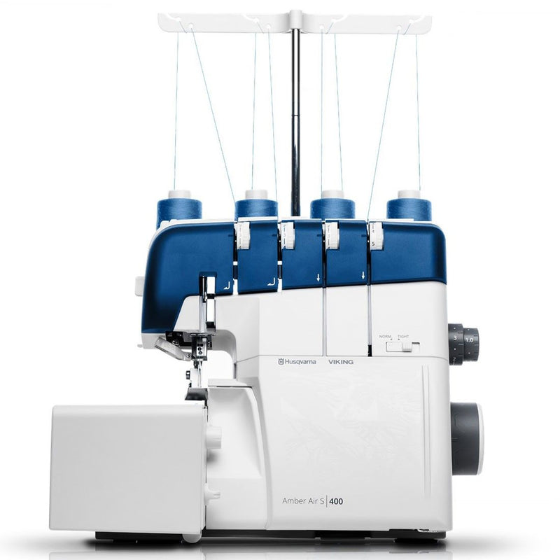 Load image into Gallery viewer, Husqvarna Amber S 400 Air threading overlocker