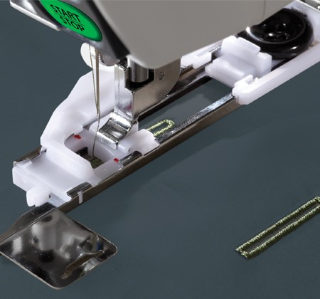 Load image into Gallery viewer, Janome Buttonhole Foot & Stabiliser Plate-Large