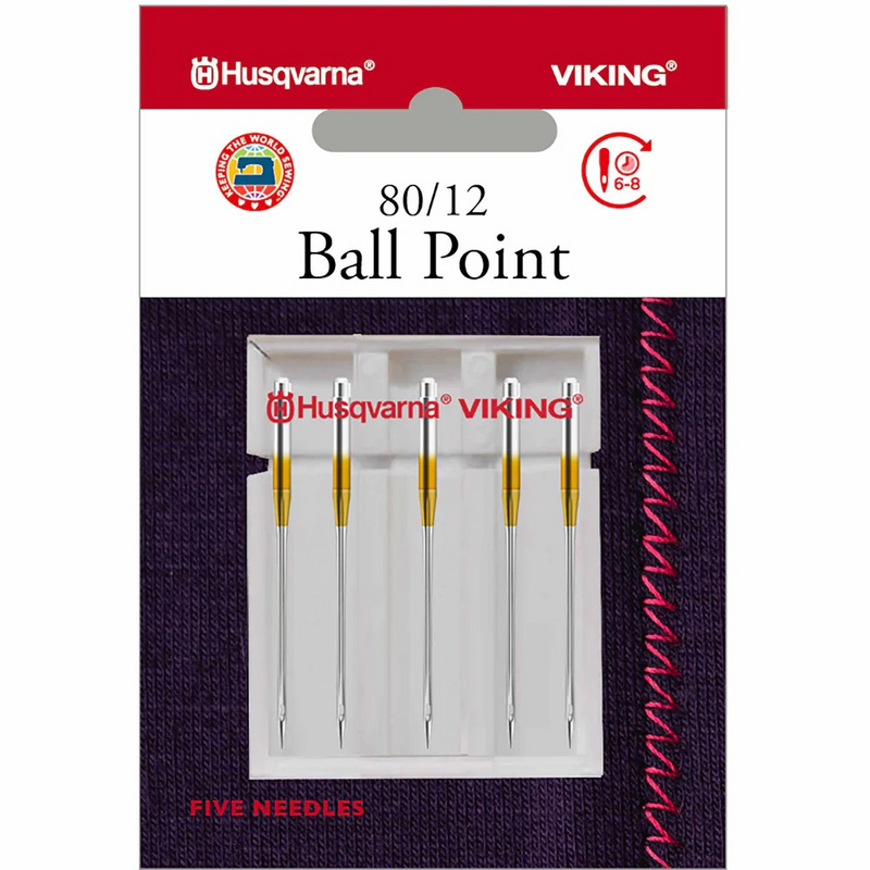 Load image into Gallery viewer, Husqvarna Viking Ball Point Domestic Sewing Machine Needles
