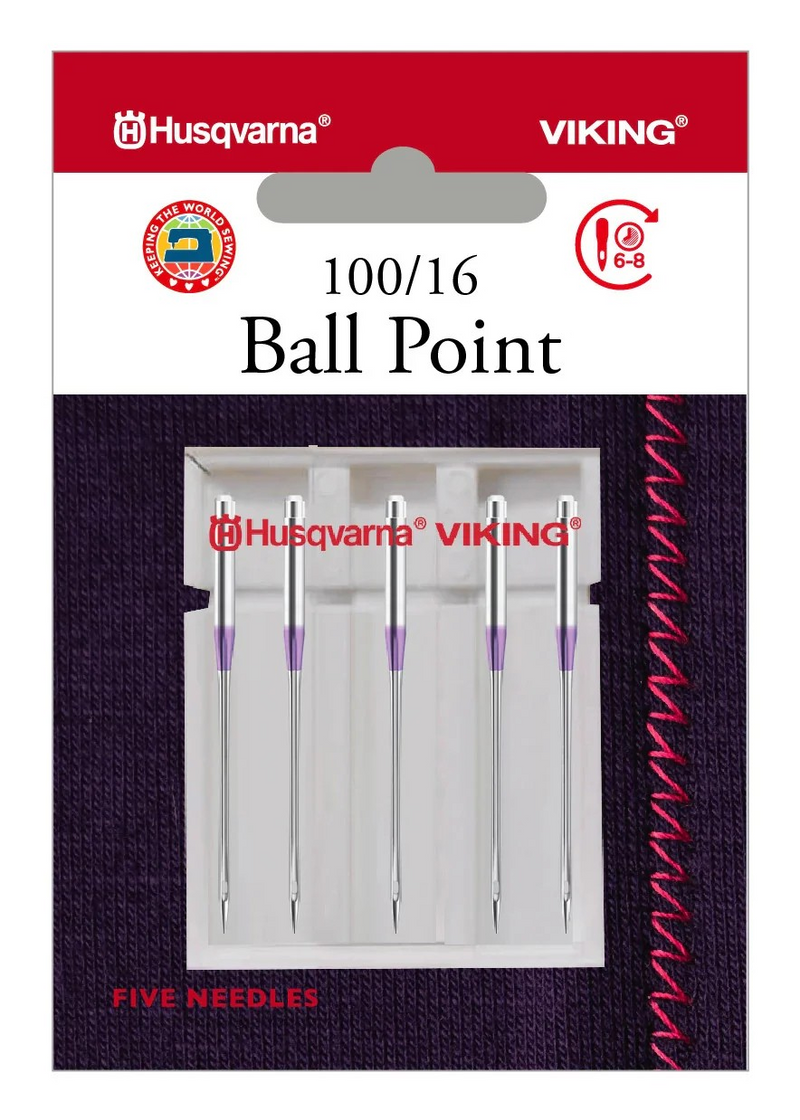 Load image into Gallery viewer, Husqvarna Viking Ball Point Domestic Sewing Machine Needles