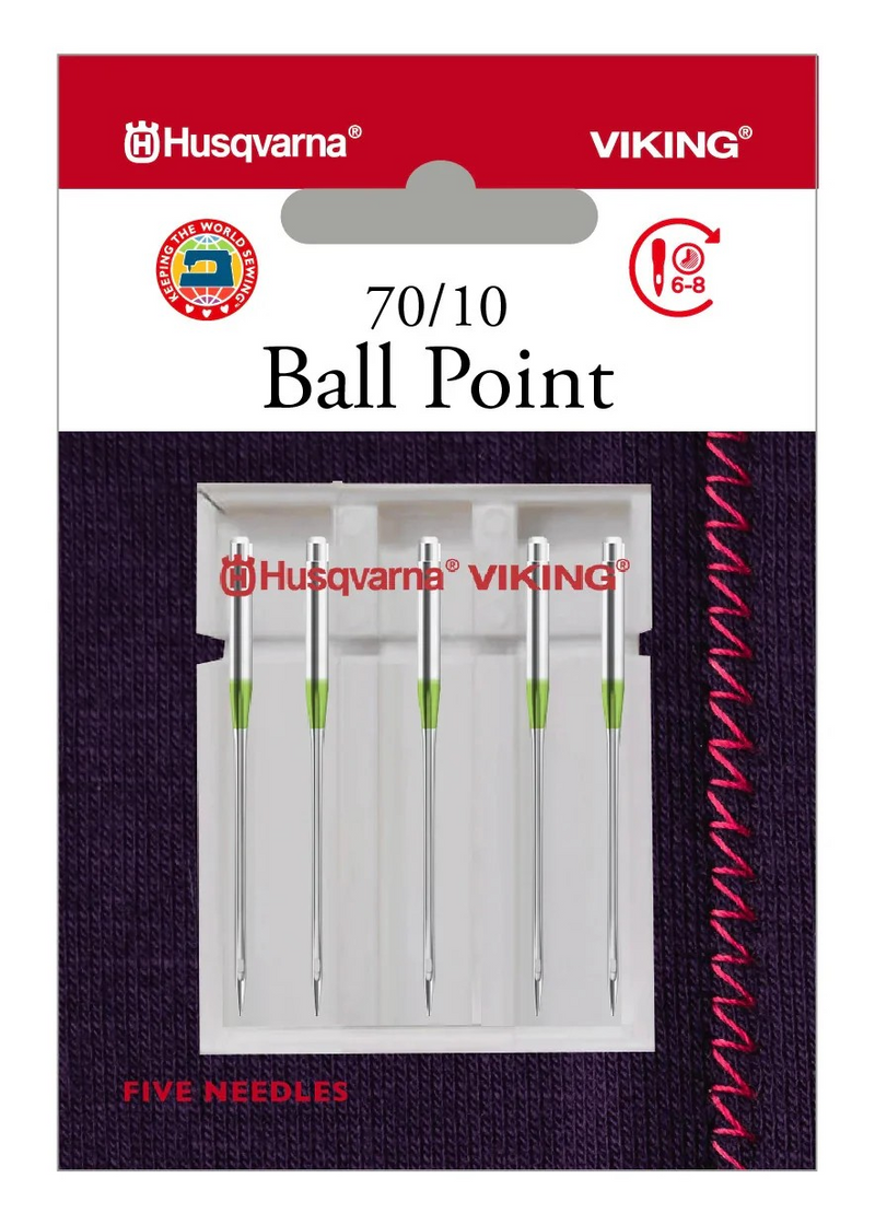 Load image into Gallery viewer, Husqvarna Viking Ball Point Domestic Sewing Machine Needles