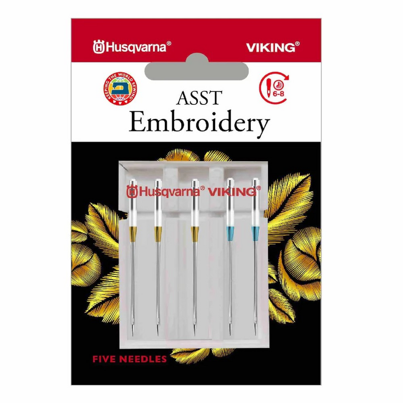 Load image into Gallery viewer, Husqvarna Viking Embroidery Domestic Sewing Machine Needles