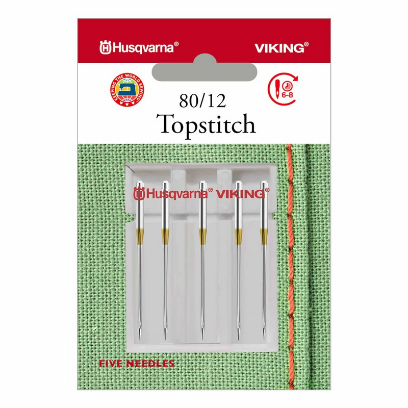 Load image into Gallery viewer, Husqvarna Viking Topstitch Domestic Sewing Machine Needles