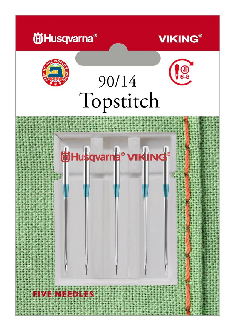Load image into Gallery viewer, Husqvarna Viking Topstitch Domestic Sewing Machine Needles