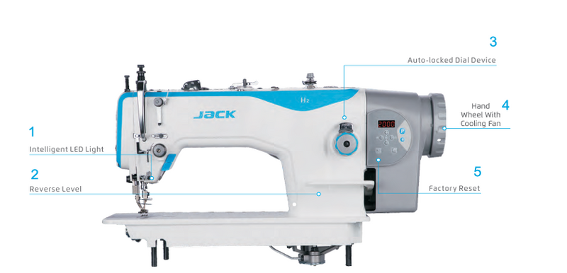 Load image into Gallery viewer, Jack H2 Walking Foot Straight Stitch Industrial