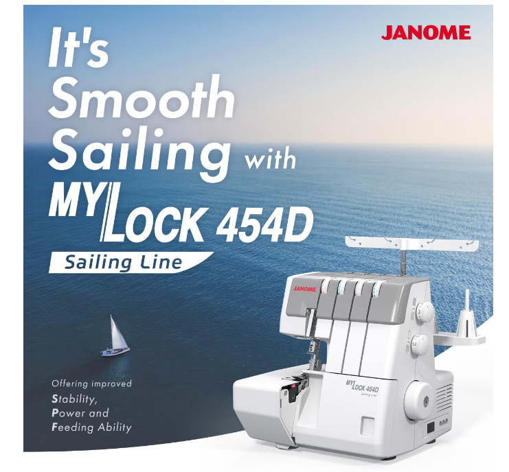 Load image into Gallery viewer, Janome ML454D Overlocker