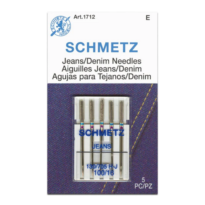 Load image into Gallery viewer, Schmetz Jeans/Denim Domestic Sewing Machine Needles