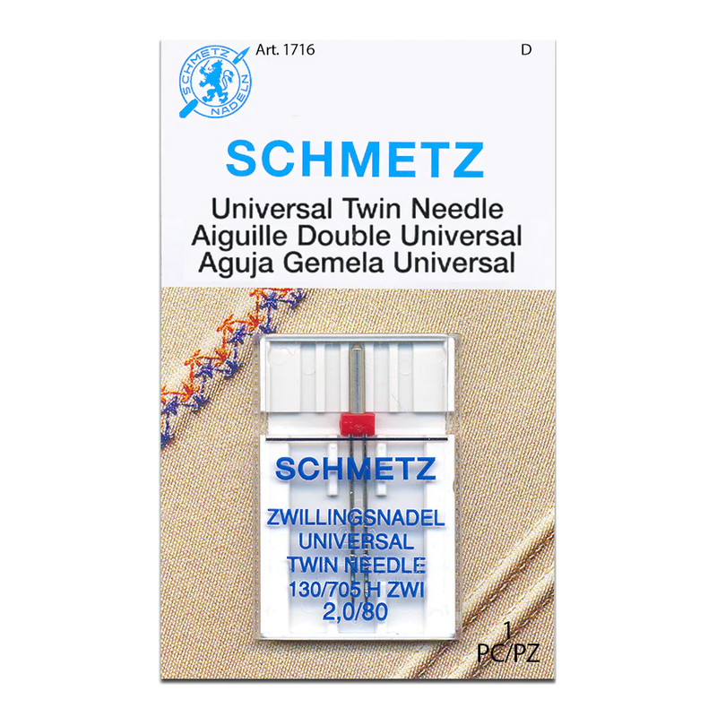 Load image into Gallery viewer, Schmetz Universal Twin Needle Domestic Sewing Machine Needles