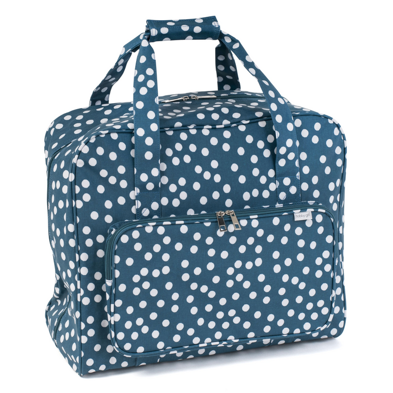 Load image into Gallery viewer, Sewing Machine Bag -Polka Dot PVC