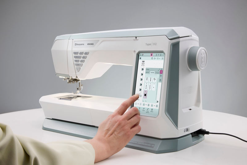 Load image into Gallery viewer, Husqvarna Viking Topaz 55Q Sewing and Quilting Machine