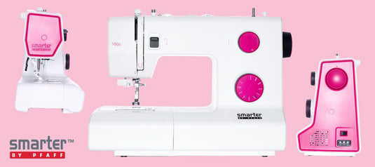 Pfaff Smarter 160S Sewing Machine + Free Bag