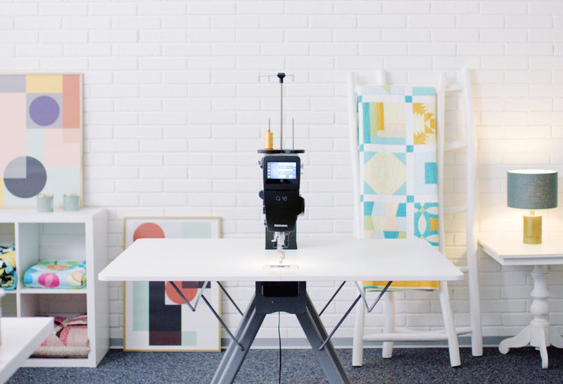 Load image into Gallery viewer, Bernina Q16 Longarm Quilting Machine