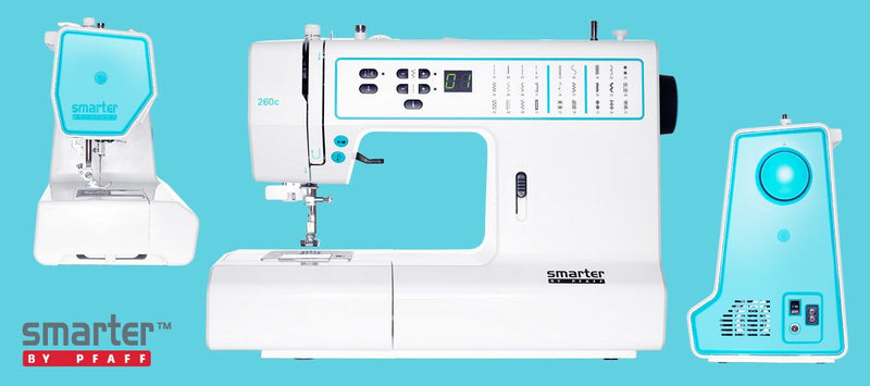 Load image into Gallery viewer, Pfaff Smarter 260C Sewing Machine + FREE Carry Bag
