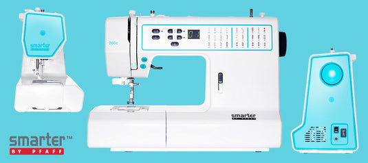 Pfaff Smarter 260C Sewing Machine + FREE Carry Bag