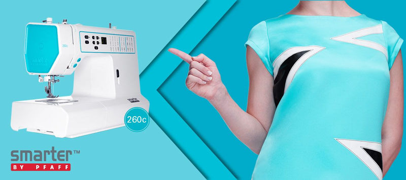 Load image into Gallery viewer, Pfaff Smarter 260C Sewing Machine + FREE Carry Bag