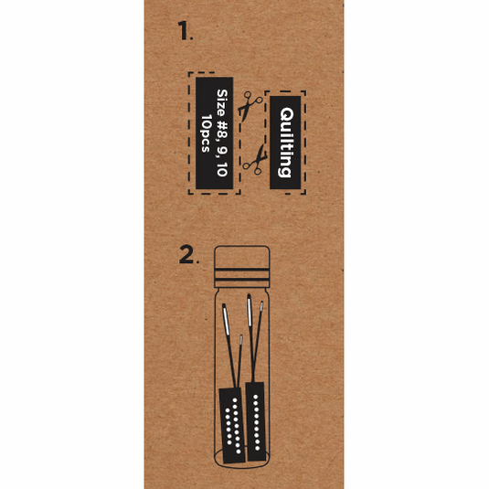Hemline Gold Hand Sewing Needles: Premium: Quilting