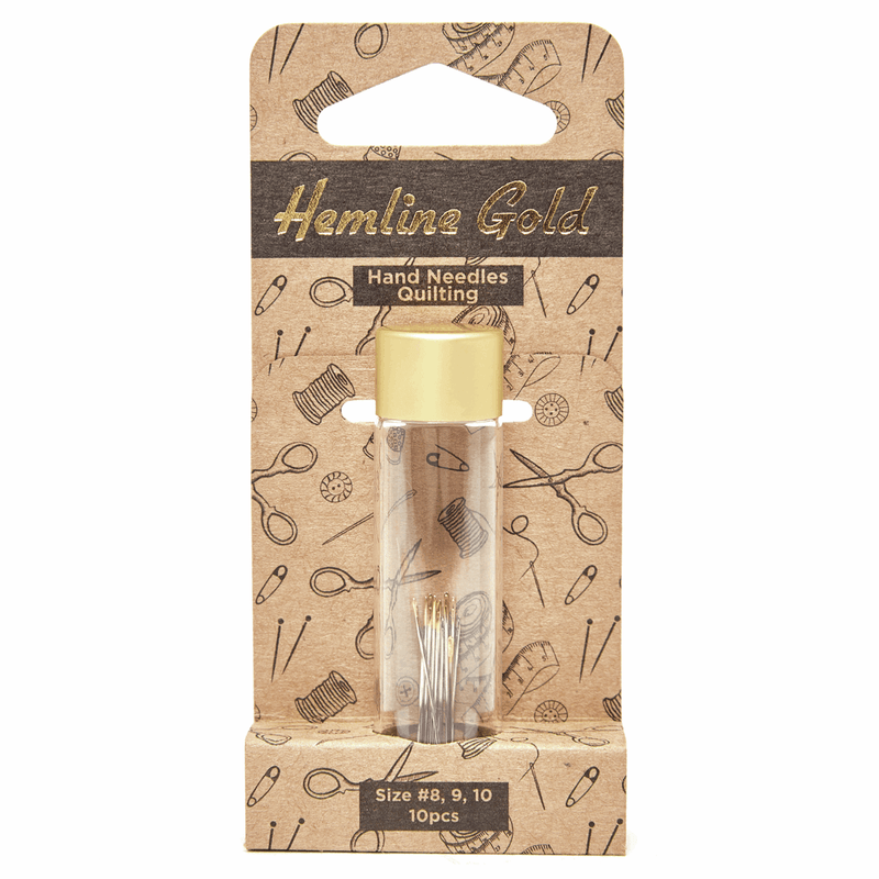 Load image into Gallery viewer, Hemline Gold Hand Sewing Needles: Premium: Quilting