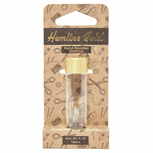 Hemline Gold Hand Sewing Needles: Premium: Quilting