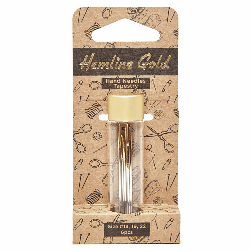Load image into Gallery viewer, Hemline Gold Hand Sewing Needles: Premium: Tapestry