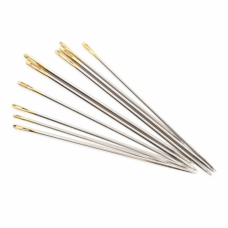 Load image into Gallery viewer, Hemline Gold Hand Sewing Needles: Premium: Sharps: Sizes 5-10