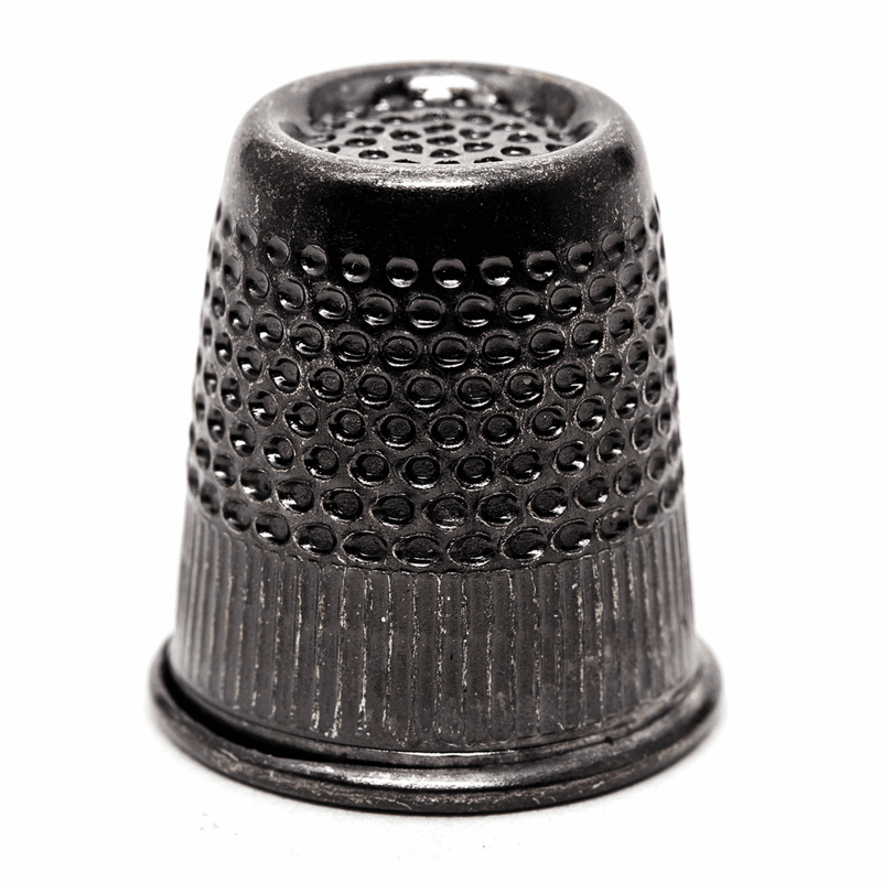 Load image into Gallery viewer, Hemline Gold Thimble: Premium Quality - Large: Black