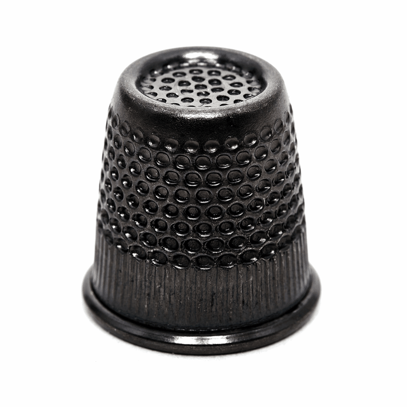 Load image into Gallery viewer, Hemline Gold Thimble: Premium Quality: Medium: Black
