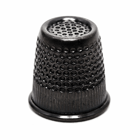 Hemline Gold Thimble: Premium Quality: Medium: Black