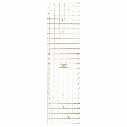 Hemline Gold Rule: Patchwork: 24 x 6.5in