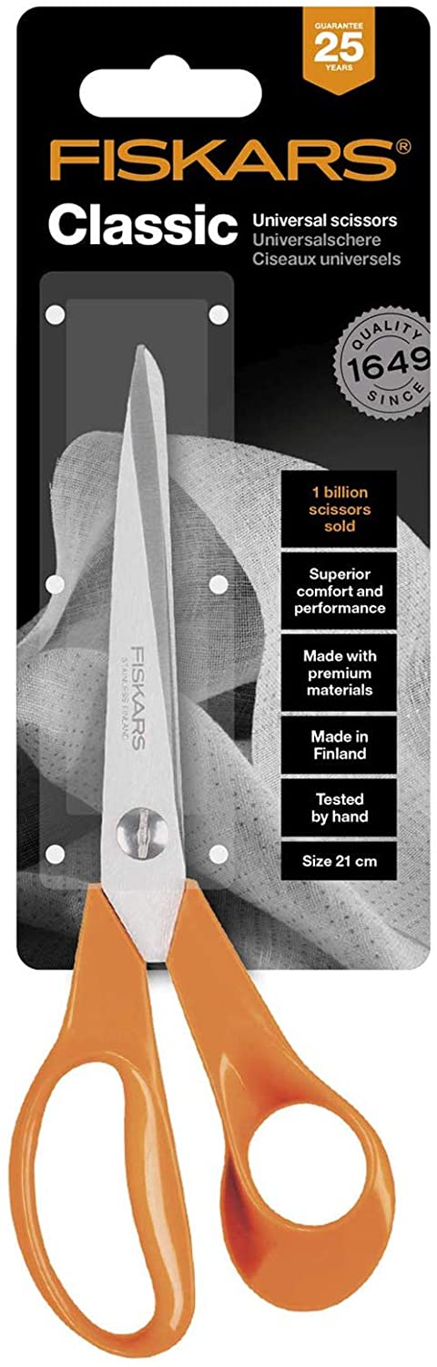 Load image into Gallery viewer, Fiskars Classic - 21cm Universal Scissors
