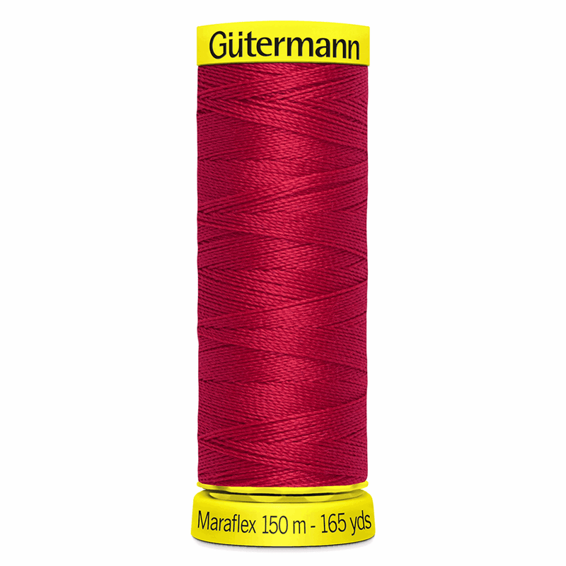 Load image into Gallery viewer, Gütermann Maraflex Stretch Thread 150m Red
