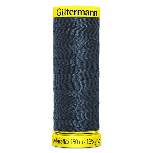 Gütermann Maraflex Stretch Thread 150m Dark Denim