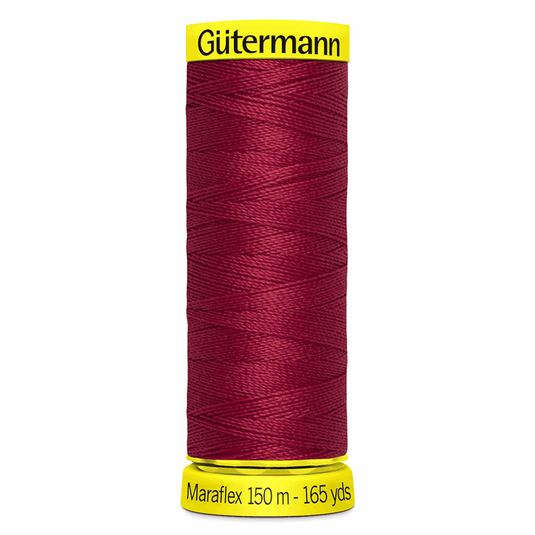 Gütermann Maraflex Stretch Thread 150m Garnet