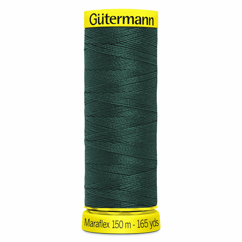 Load image into Gallery viewer, Gütermann Maraflex Stretch Thread 150m Sacramento Green