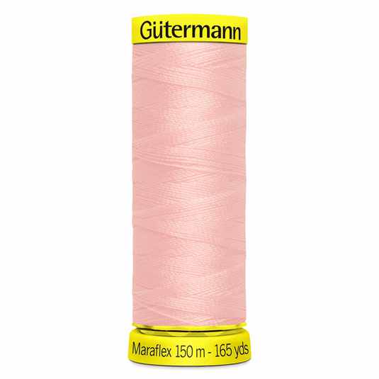 Gütermann Maraflex Stretch Thread 150m Powder Pink