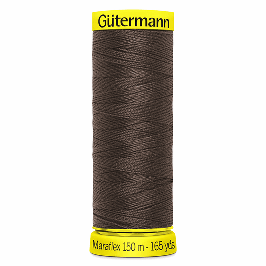 Gütermann Maraflex Stretch Thread 150m Brown