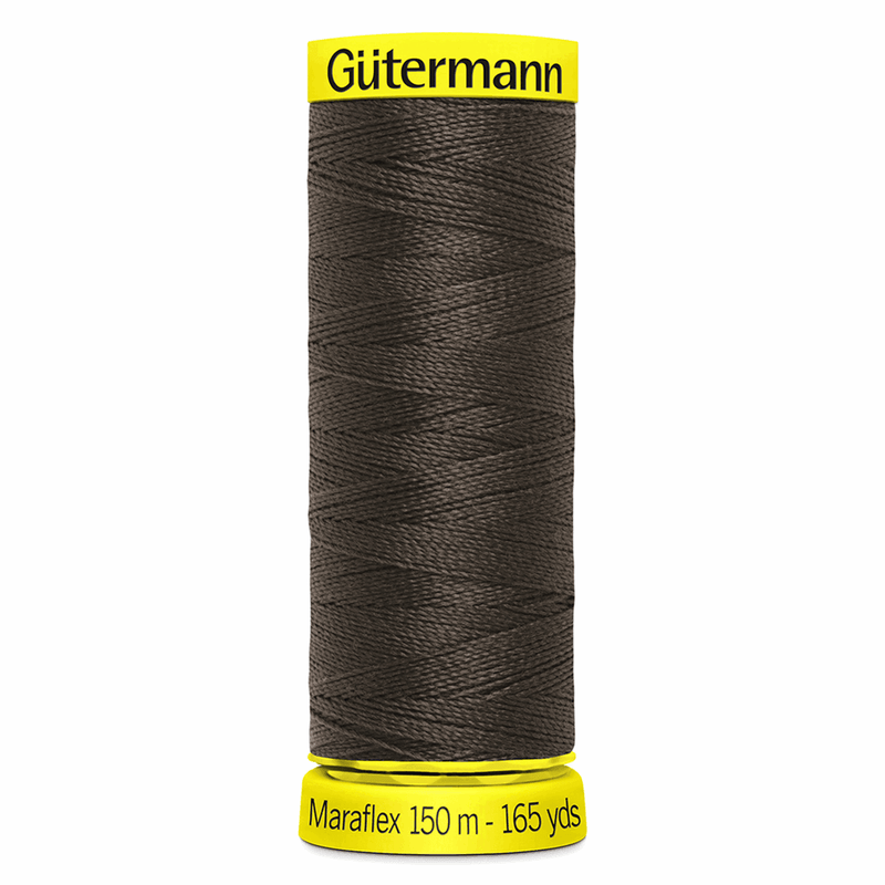 Load image into Gallery viewer, Gütermann Maraflex Stretch Thread 150m Chocolate
