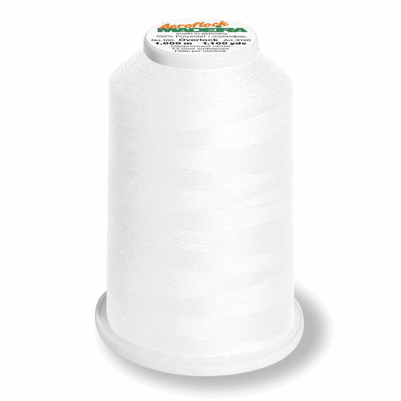 Load image into Gallery viewer, Madeira Aeroflock 8010 White: 1000m