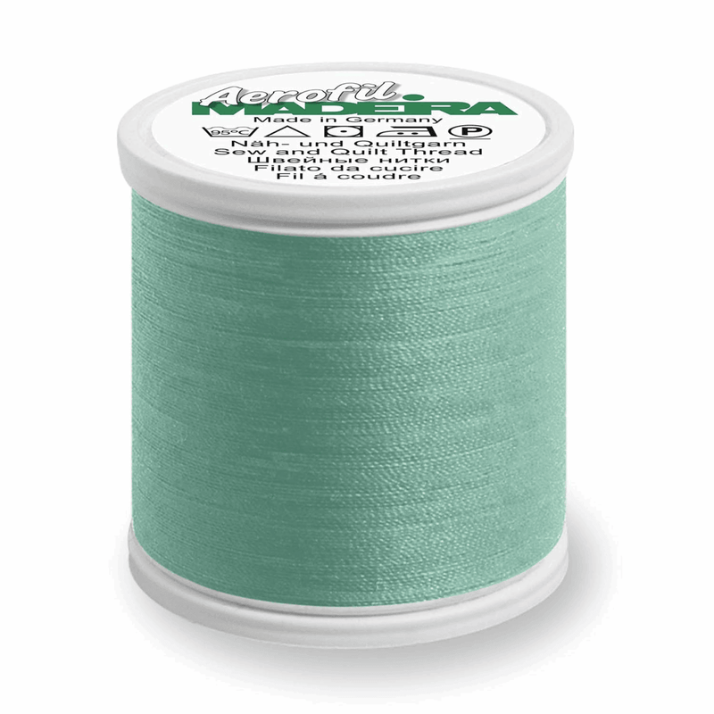 Load image into Gallery viewer, Aerofil No.120: 5 x 100m: Aqua Green